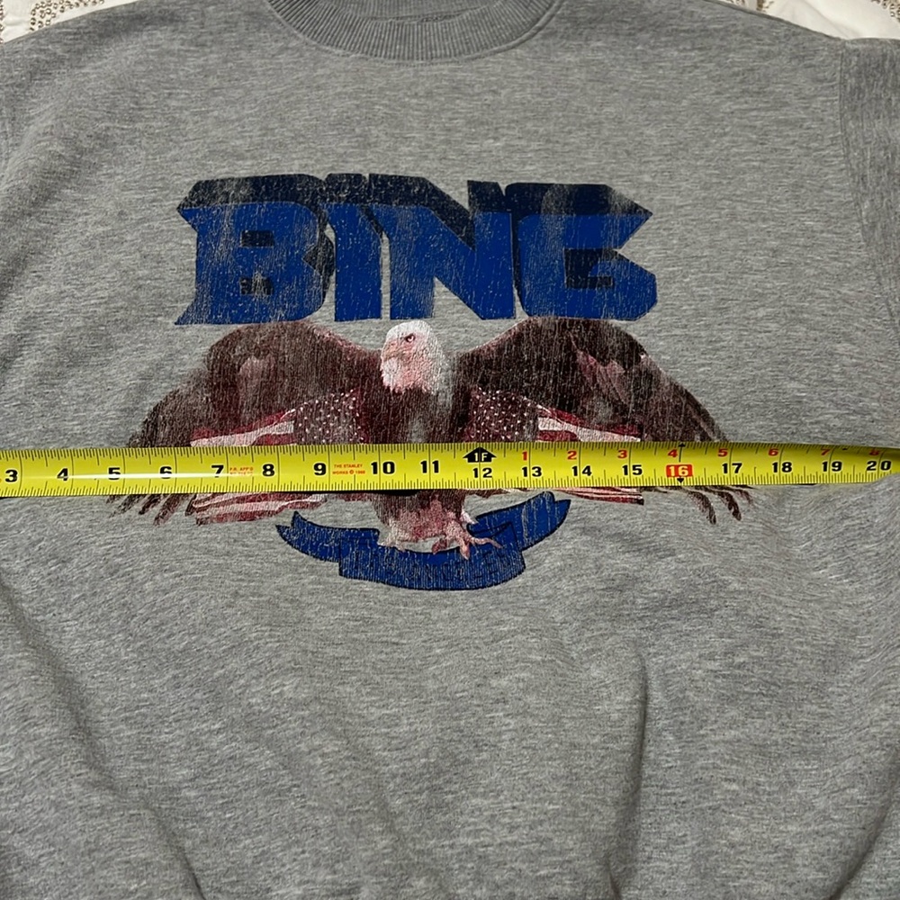 Anine bing grey sweatshirt size N/A m or large